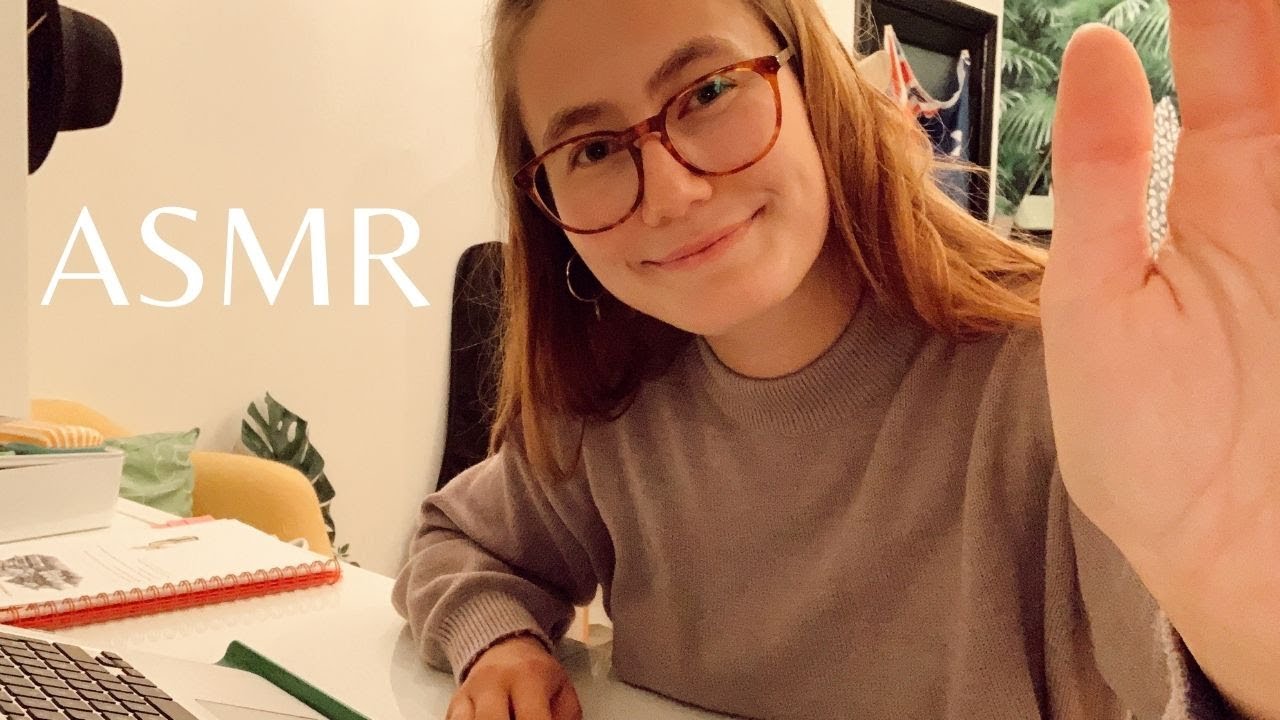 ASMR français | Je te détends avant ton examen (conseils, relaxation, étude, soft spoken)