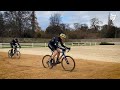 David Gillick tries out the new Irish Cyclocross course ahead of World Cup in Dublin