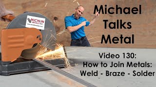 Weld - Braze - Solder - How to Join Metals? What is Welding - Brazing or Soldering?