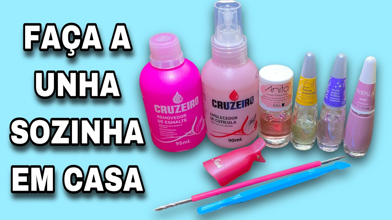 COMO FAZER A UNHA SEM TIRAR A CUTÍCULA