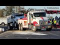 DUI Dump Truck Rollover Shuts Down Howe Avenue Saturday Afternoon