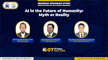 🔴 [ LIVE ] Seminar Program Studi Teknik Informatika dan Teknik Lingkungan | FAKULTAS TEKNIK UPB