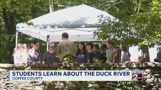 Coffee County students learn about the Duck River