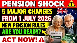 ⚡ 5 Major Changes for Australian Pensioners Starting 1 July 2026 — Are You Prepared Guide