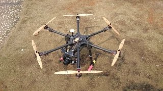 OFM XC870 hexacopter for DSLR and Mirrorless Cameras Part 2