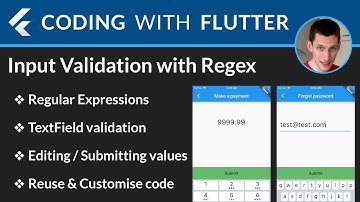 Flutter: Input Validation with RegExp