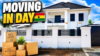 Building in Ghana: Moving in Day !