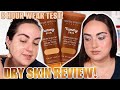 DANESSA MYRICKS YUMMY SKIN TINT FOUNDATION! REVIEW &amp; WEAR TEST!