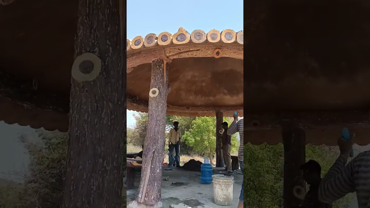 cement wooden aspect works