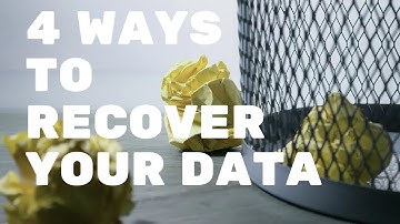 How to Recover Deleted Files From Windows 11 or 10- Plus Shadow Copy?