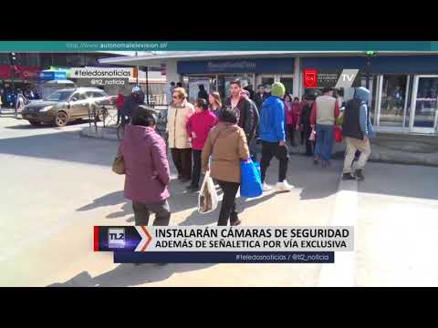 Reabren calle Portales en Temuco en octubre comenzará como vía exclusiva