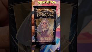 Opening another Disney Lorcana The First Chapter booster pack. #DisneyLorcana