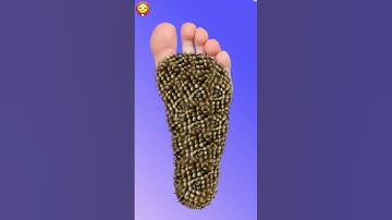 Asmr Right Side Foot Care 🦶 #shorts