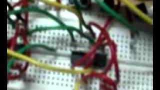 digital code lock using IC4013