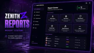 Zenith Reports — Modern FiveM Report System