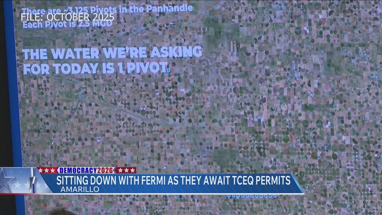 Sitting down with Fermi America as they await TCEQ permits