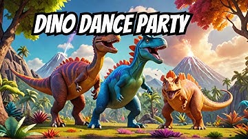 Dinosaur Dance Party Music Video - Get Ready to Groove! Dino Dance Party