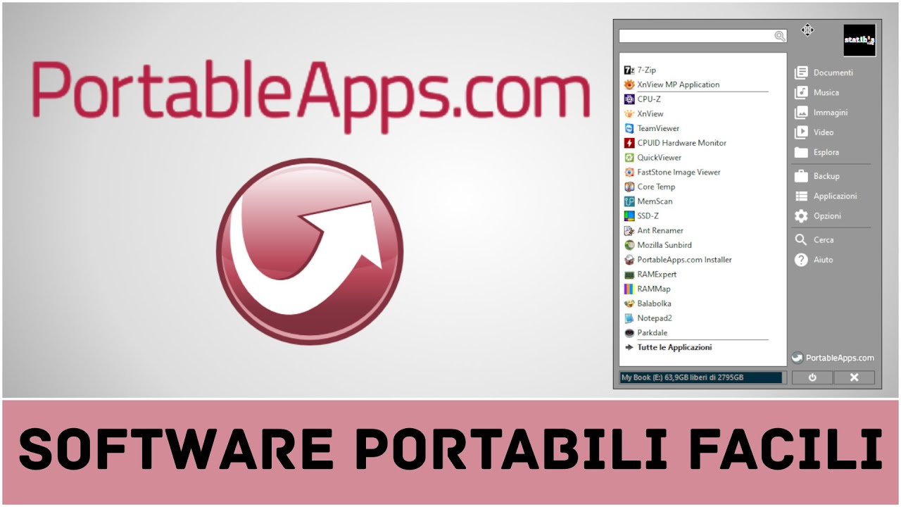 Programmi per creativi - PortableApps com