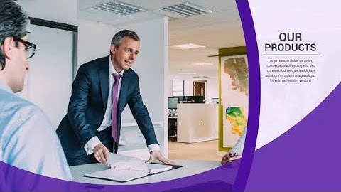Modern Corporate Presentation After Effects Templates