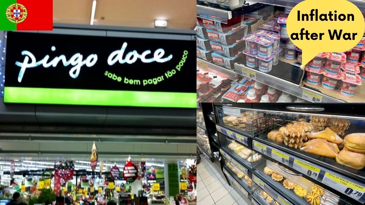 Biggest supermarket Pingo doce in Portugal🇵🇹 || Inflation after war 