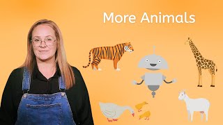 More Animals - American Sign Language for Kids!