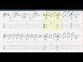 Guitar TAB - For the Beauty of the Earth : arr. hofei | Tutorial Sheet Lesson #imn