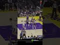 That proud dad moment from LeBron James after Bronny James knocked down the three 🥹#NBA #Basketball