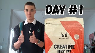 I Took Creatine For The First Time...
