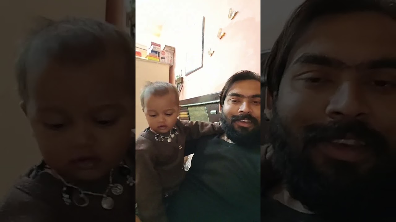 Mere bete yuvansh ke morning masti 😄😄😄