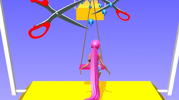 Hair Rush All Levels Mobile Gameplay Walkthrough - Update iOS, Android Game