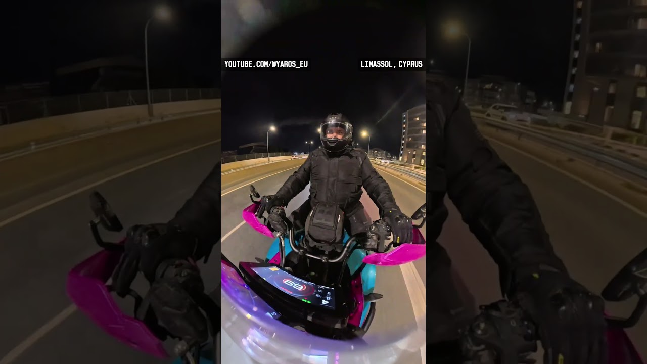 a chill night cruise 🏍️  