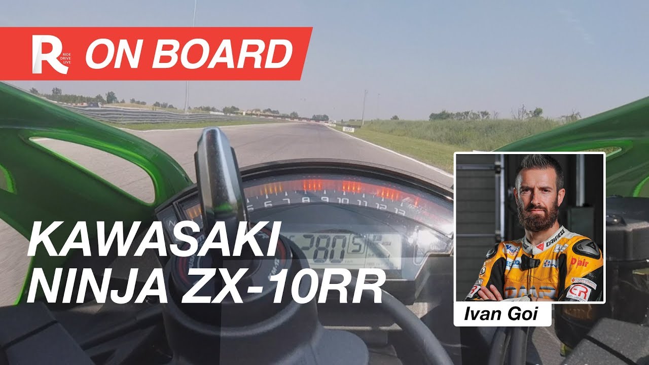 Kawasaki Ninja ZX-10RR On Board Cremona Circuit - Ivan Goi