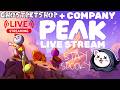 LIVE STREAM. Scared of Height's? PEAK. Part 23. Come chill with Ghost and Friends