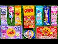 アンパンマン&ドラえもんロリポップASMR 🍭 チョコレート割ってカリカリ音+ネコネコグミ【満足感】