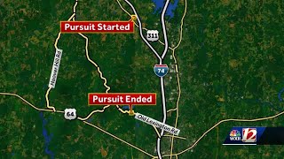 Caught on camera: Driver leads police on chase through Randolph County, rams multiple deputy vehi...