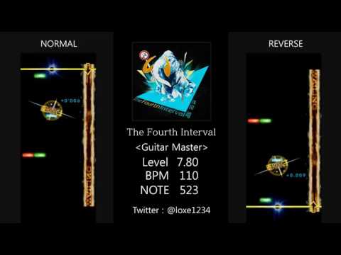 [GITADORA] The Fourth Interval (LV 7.80 Guitar Master )