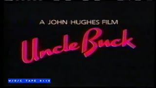 Uncle Buck TV Spot Compilation - 1989