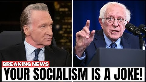 Bill Maher DESTROYS Bernie Sanders for Pushing Socialism on Live TV