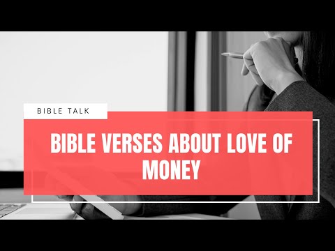 Bible Verses About Love Of Money.