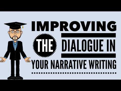 How to Avoid Writing Too Much Dialogue (Narrative Writing)