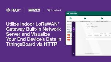 Visualize end device data in ThingsBoard with WisGate Edge V2