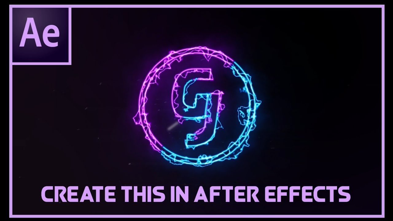How To Create Intro In Adobe After Effects | GJ Edits - YouTube