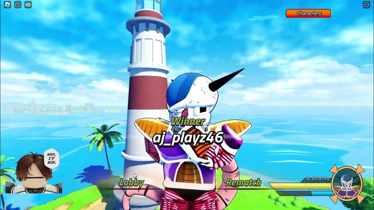 Roblox dragon ball nexus character showcase youtube