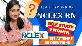 How I passed NCLEX-RN in one month | strategies to use for NCLEX-RN.