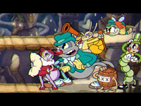 Cuphead The Delicious Last Course - Moonshine Mob Boss Fight