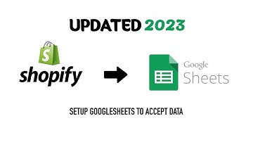 How to Save Shopify Contact Form Data to Google Sheets Update 2023 #shopify