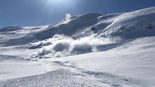 Snøskredkontroll Fv. 53 Tyin Årdal 19.03.2018