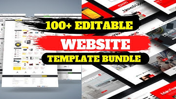 100+ Best website templates bundle 2021