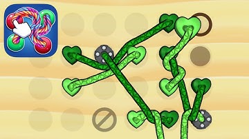 Twisted Tangle - All Levels Gameplay Android, iOS