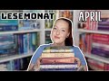 Lesemonat april 2024  reading with maren